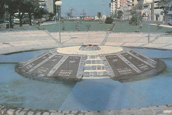 Placas del monumento